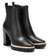 TORY BURCH LEATHER ANKLE BOOTS,P00409063