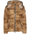 MONCLER BADY LEOPARD-PRINT DOWN JACKET,P00406328