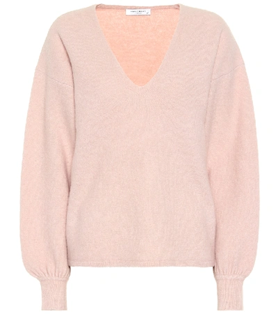 Equipment Liriene Wool-blend Sweater In Pink