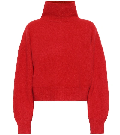 Equipment Aixenne Wool-blend Sweater In Red