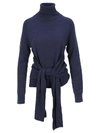 JW ANDERSON JW ANDERSON KNOT DETAIL HIGH NECK SWEATER,11074771