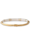 AURELIE BIDERMANN 18-KARAT GOLD-PLATED ENAMEL CHOKER,3074457345620907088