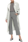 HAIDER ACKERMANN COATED COTTON-BLEND TWILL TRENCH COAT,3074457345620839250