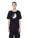 ANN DEMEULEMEESTER ANN DEMEULEMEESTER BLACK MOON PRINTED T-SHIRT,1902-3959-220-099