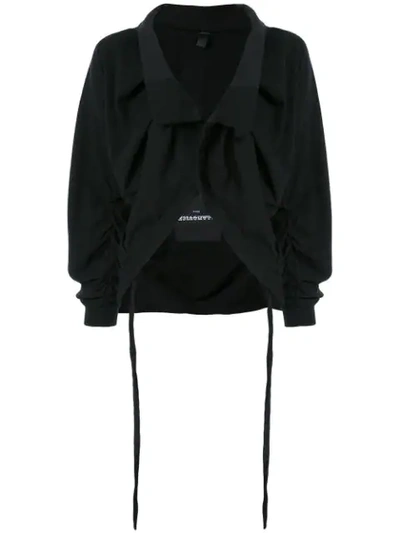 Aganovich Cropped Jacket In Black