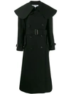 COMME DES GARÇONS COMME DES GARÇONS OVERSIZED COLLAR COAT