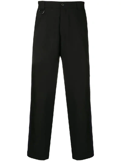 Paul Smith Tuxedo Stripe Trousers In Black