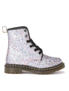 DR. MARTENS' AMPHIBIOUS BOOT MODEL 1460 IN MULTICOLOR GLITTERY LEATHER,11075265