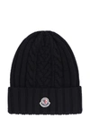 MONCLER CABLE KNIT BEANIE,11075350