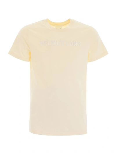 Helmut Lang Men's Standard Logo T-shirt In White