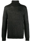 LES HOMMES URBAN ROLLNECK KNIT SWEATER