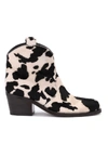 VIA ROMA 15 TEXAN BOOT IN PRINTED CALF,11075902