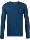 Polo Ralph Lauren Logo Sweatshirt In Blue