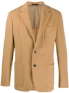 Z ZEGNA SINGLE-BREASTED FITTED BLAZER