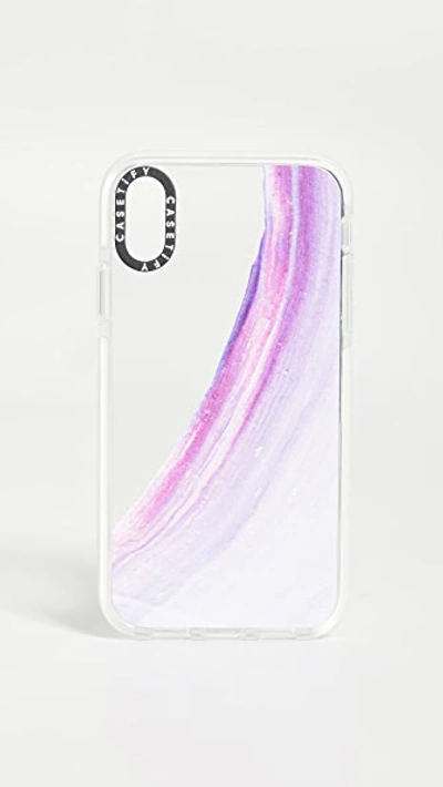 Casetify Purple Paint Phone Case