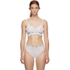 ARIES ARIES WHITE LACE BRA