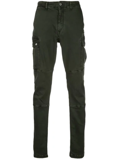 Amiri Straight-leg Cargo Trousers In Green