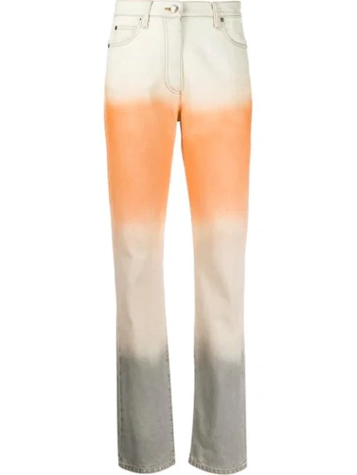 Missoni Ombré Jeans In White