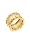 TEMPLE ST CLAIR Celestial 18K Yellow Gold & Diamond Cosmo Wide Band Ring