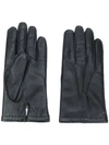 N•peal Chelsea Leather Gloves In Black