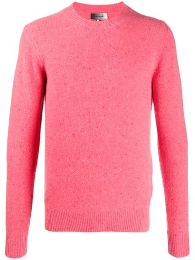 Isabel Marant Clintay Donegal Cashmere Sweater In Pink
