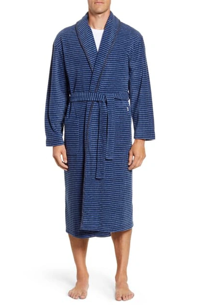 Majestic Cascade Polar Robe In Blue Ribbon