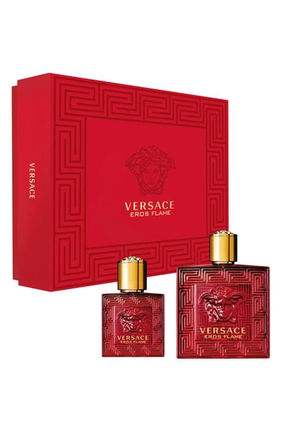 Versace Men's 2-pc. Eros Flame Eau De Parfum Gift Set In Red
