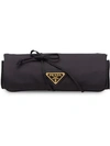 PRADA NYLON BAG WITH JEWELRY CASE