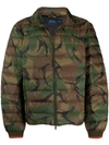 POLO RALPH LAUREN CAMOUFLAGE PRINT PADDED JACKET