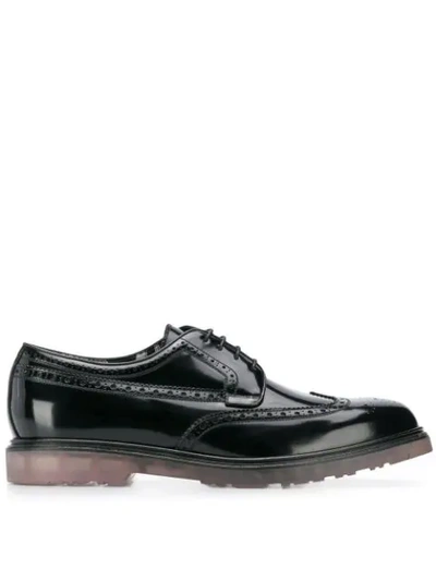 Paul Smith Crispin Lace-up Brogues In Black