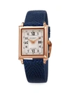 BRUNO MAGLI ROSE GOLDTONE STAINLESS STEEL & LEATHER-STRAP WATCH,0400011356174