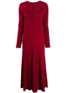 JOSEPH MARLENE BUTTON-DOWN MAXI DRESS