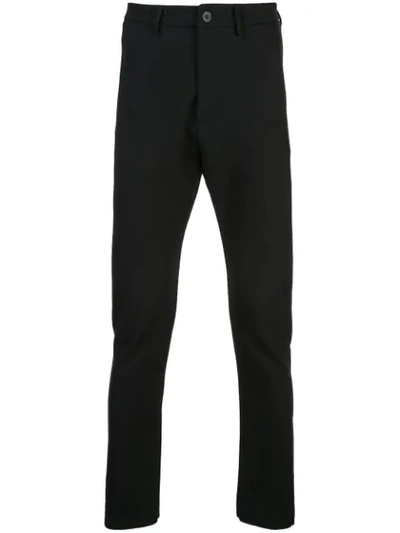 Poème Bohèmien High-rise Tailored Trousers In Black