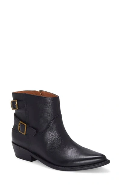 Lucky Brand Women's Caelyn Leather Booties Women's Shoes In Black