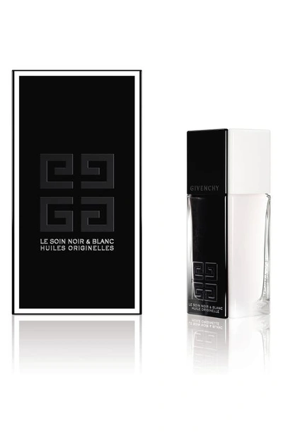 Givenchy Le Soin Noir & Blanc Huiles Originelles Day & Night Oil In Black
