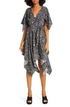 Tommy Hilfiger Tommy X Zendaya Zodiac Print Handkerchief Hem Dress In Astrology Foulard