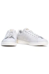 ADIDAS ORIGINALS ADIDAS ORIGINALS WOMAN STAN SMITH TEXTURED-LEATHER trainers OFF-WHITE,3074457345620668980