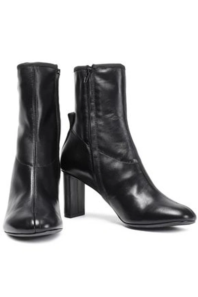 Joseph Leather Ankle Boots In Black