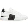 Philipp Plein Skull-embellished Sneakers In White