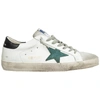 GOLDEN GOOSE MEN'S SHOES LEATHER TRAINERS SNEAKERS SUPERSTAR,G35MS590.Q21 42