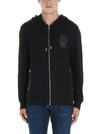 ALEXANDER MCQUEEN ALEXANDER MCQUEEN SKULL EMBELLISHED HOODIE