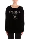 BALMAIN Balmain Embellished Logo Sweatshirt