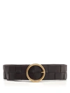 BOTTEGA VENETA BOTTEGA VENETA INTRECCIATO CIRCLE BUCKLE BELT