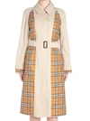 BURBERRY BURBERRY VINTAGE CHECK BELTED COAT