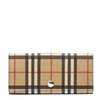 BURBERRY BURBERRY VINTAGE CHECK CONTINENTAL WALLET