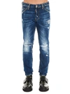 DSQUARED2 DSQUARED2 COOL GUY LOGO DISTRESSED JEANS