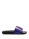 GIVENCHY GIVENCHY IRIDESCENT LOGO SANDALS