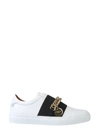 GIVENCHY GIVENCHY LOGO CHAIN DETAIL SLIP ON SNEAKERS