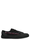 GIVENCHY GIVENCHY LOGO LACE UP TENNIS SNEAKERS