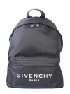 GIVENCHY GIVENCHY PARIS LOGO ZIP BACKPACK